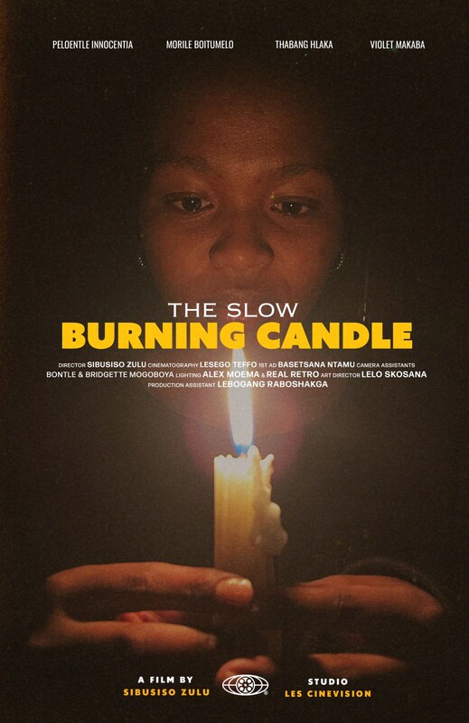 The slow burning candle poster