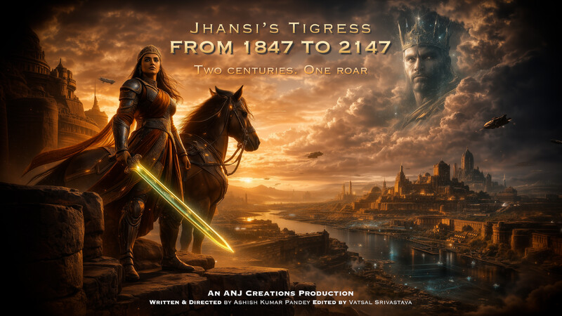 Jhansi's Tigress - From 1847 TO 2147 Two Centuries, One Roar poster