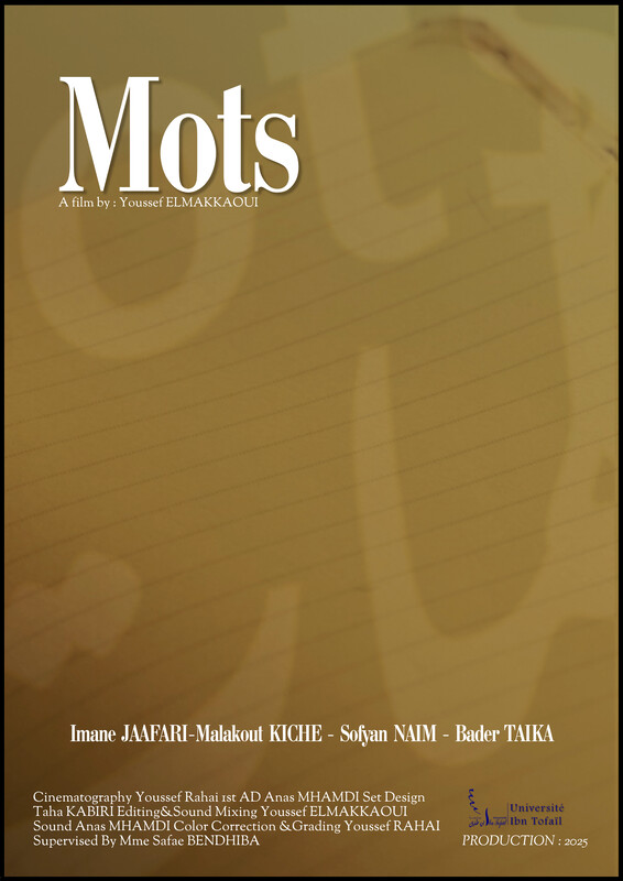 Words poster